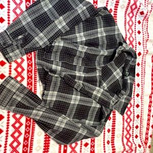 Cropped flannel